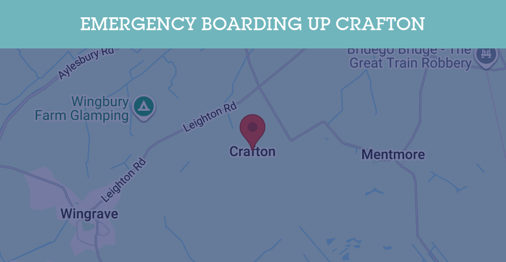 Emergency Boarding Up Services in Crafton - LU7