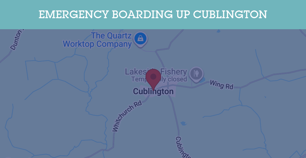 Emergency Boarding Up Services in Cublington - LU7