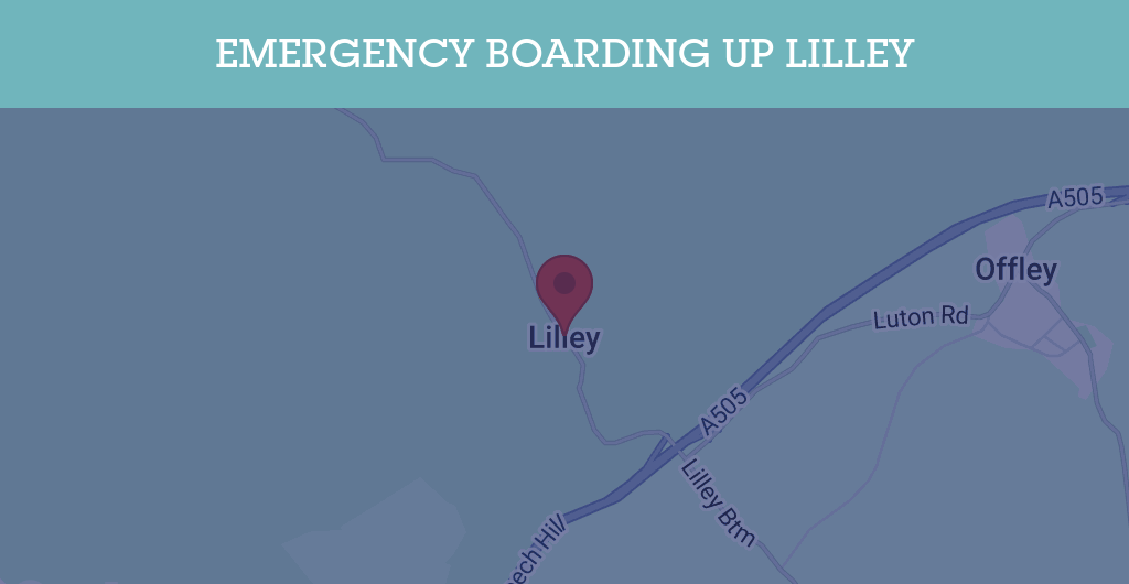 Emergency Boarding Up Services in Lilley - LU2