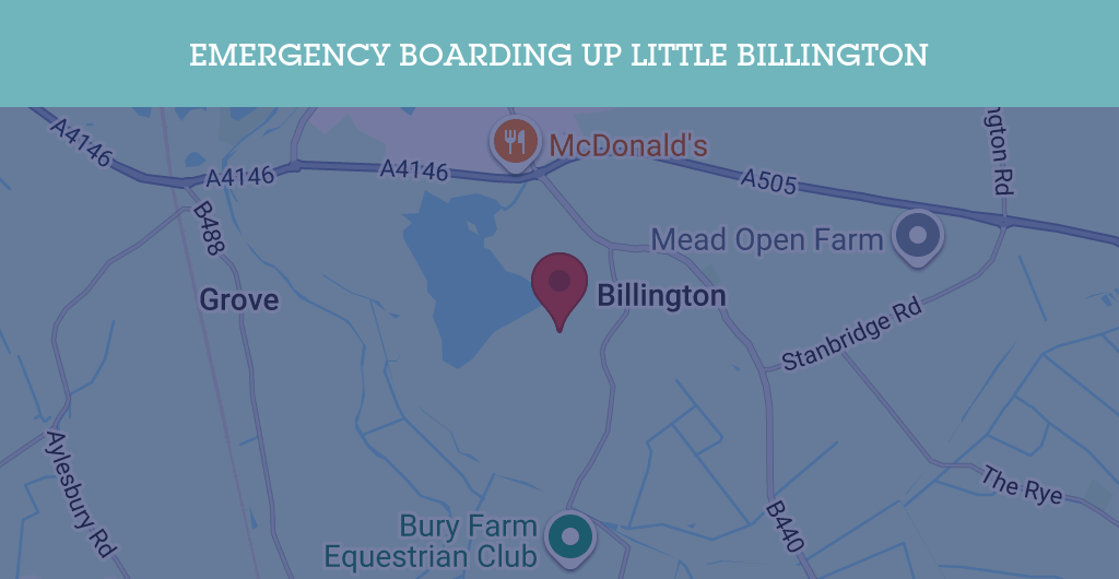 Emergency Boarding Up Services in Little Billington - LU7