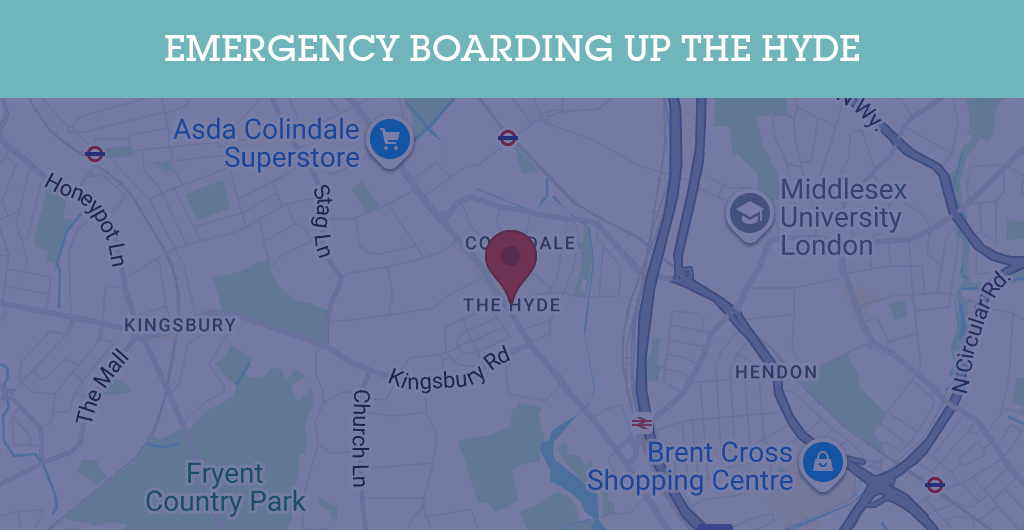 Emergency Boarding Up Services in The Hyde - LU2