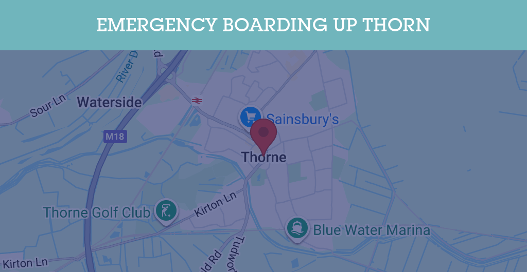 Emergency Boarding Up Services in Thorn - LU5